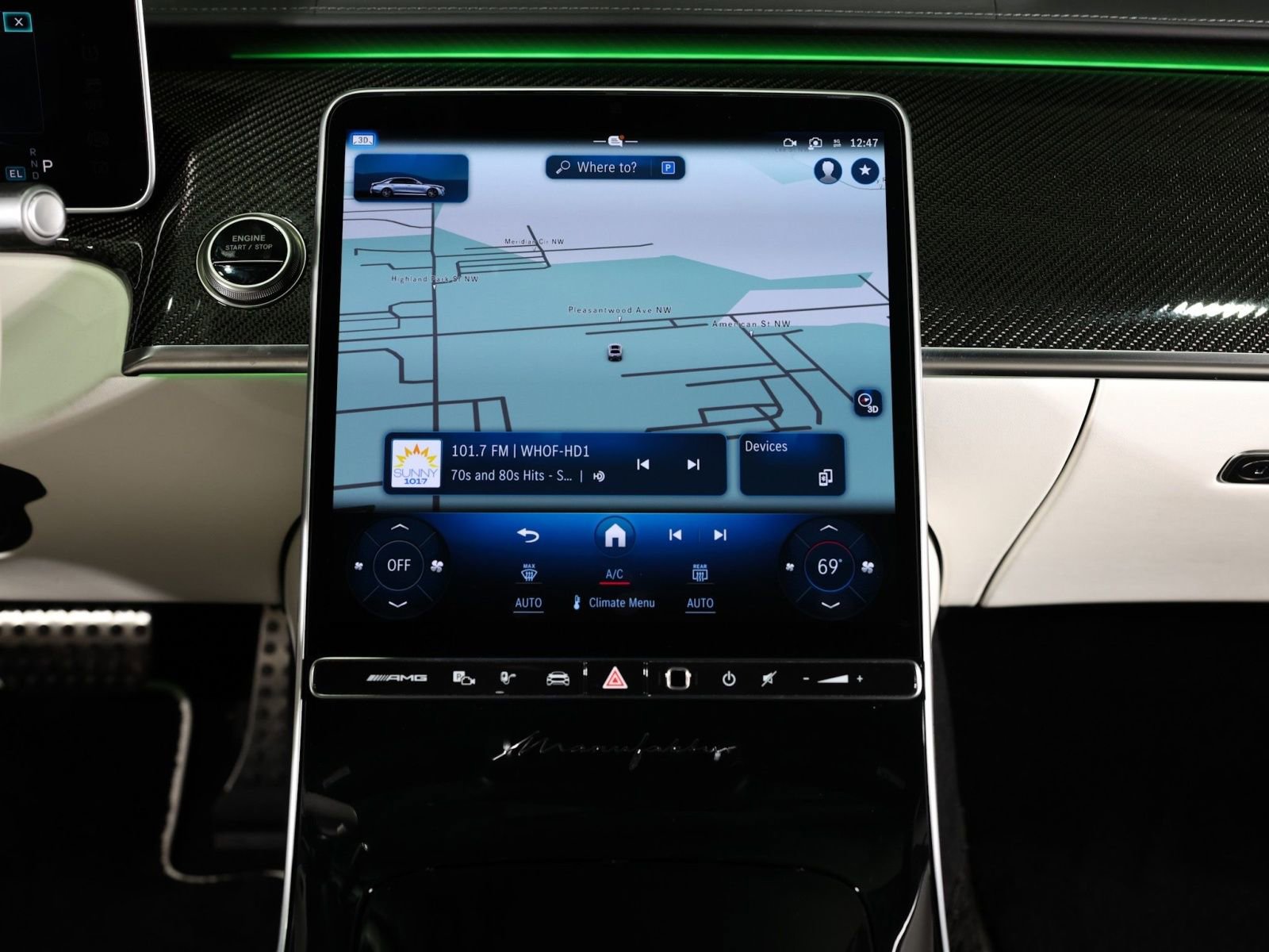 Used 2025 Mercedes-Benz S 63 AMG S w/ Rear Seat Package image 37