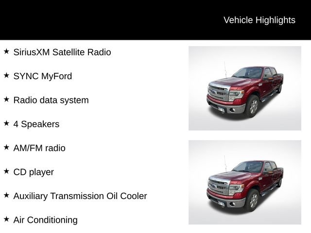 Used 2014 Ford F150 XLT w/ Equipment Group 302A Luxury AWD/4WD image 12