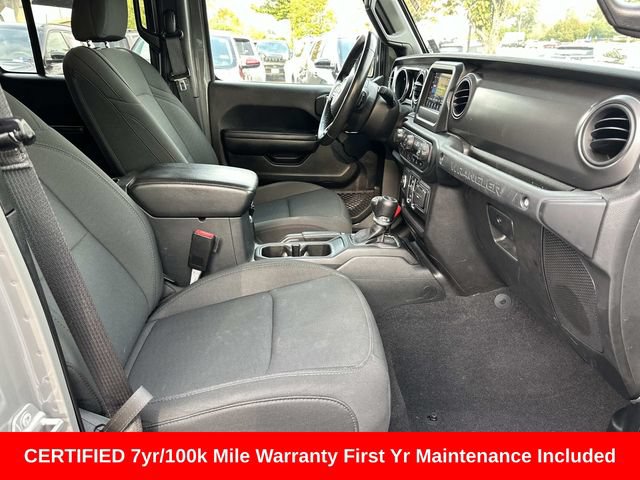 Certified 2021 Jeep Wrangler Unlimited Sport AWD/4WD image 10