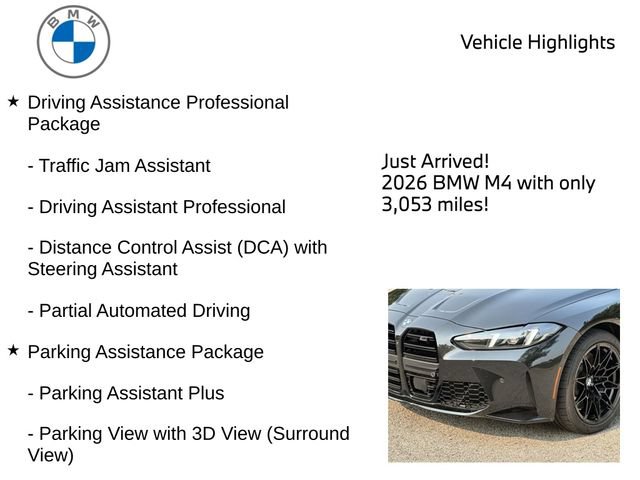Used 2026 BMW M4 xDrive Competition AWD/4WD image 9