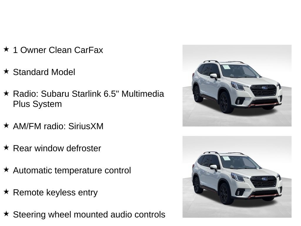Used 2023 Subaru Forester Sport AWD/4WD image 29