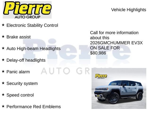 Used 2026 GMC Hummer EV SUV w/ LPO, Dark Essentials Package AWD/4WD image 23