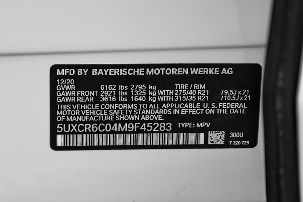 Used 2021 BMW X5 xDrive40i w/ Premium Package image 60