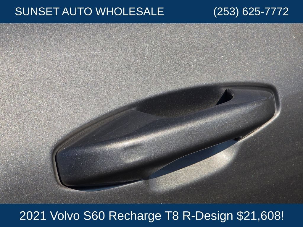 Used 2021 Volvo S60 T8 R-Design w/ Climate Package AWD/4WD image 21
