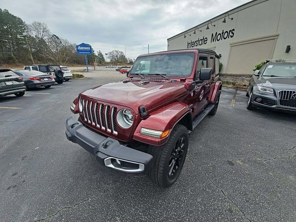 Used 2021 Jeep Wrangler Unlimited Sahara w/ Cold Weather Group image 1