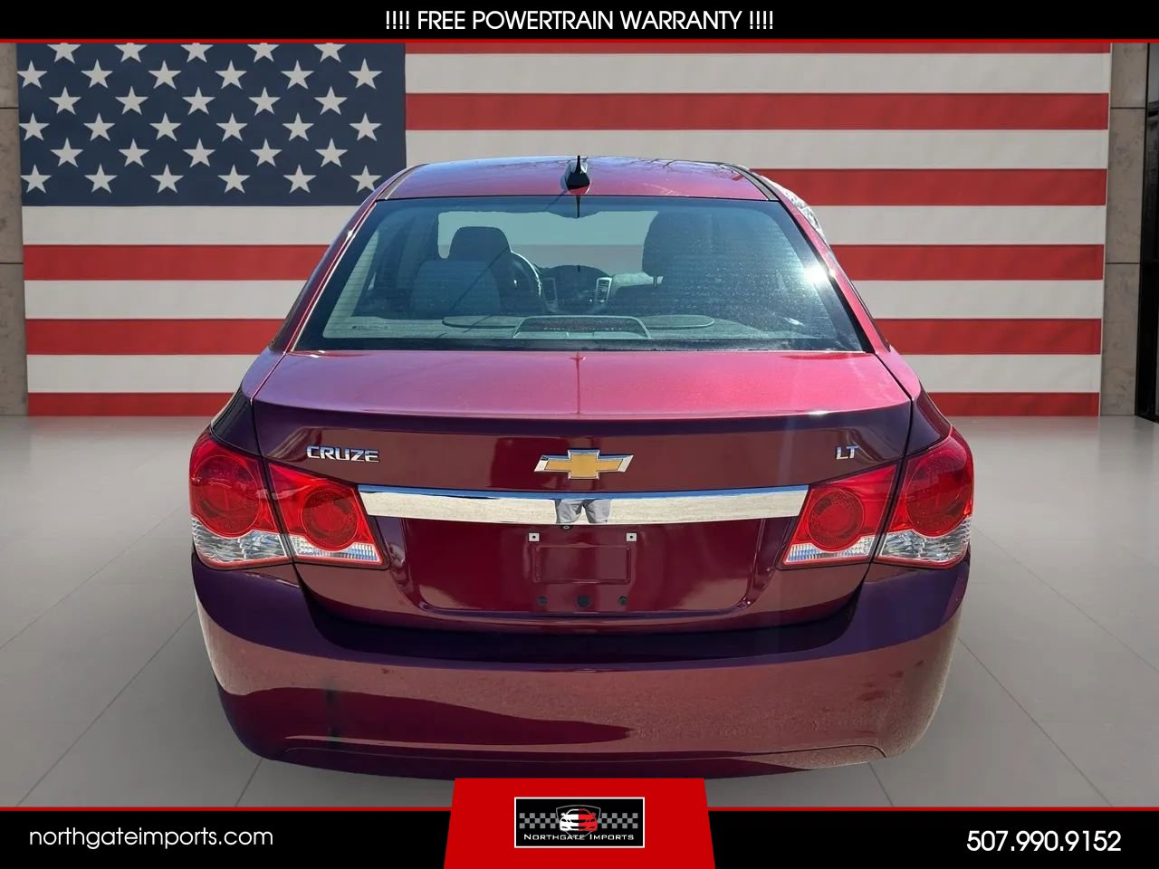 Used 2016 Chevrolet Cruze LT w/ Sun And Sound Package FWD image 5
