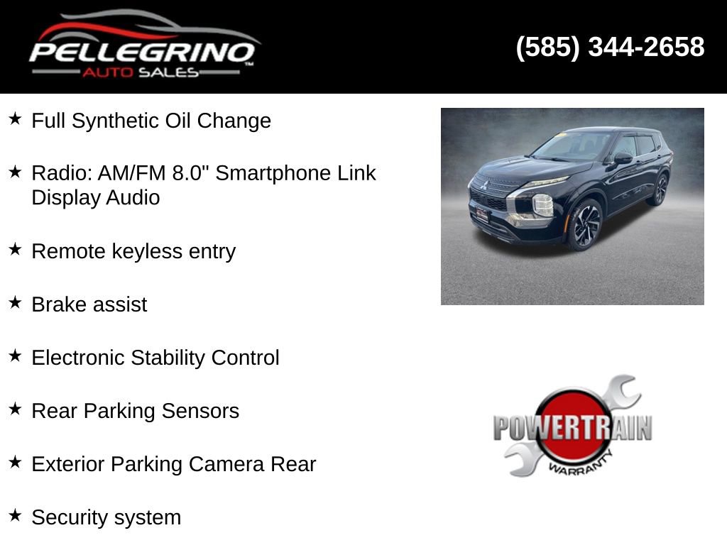 Used 2022 Mitsubishi Outlander ES image 4