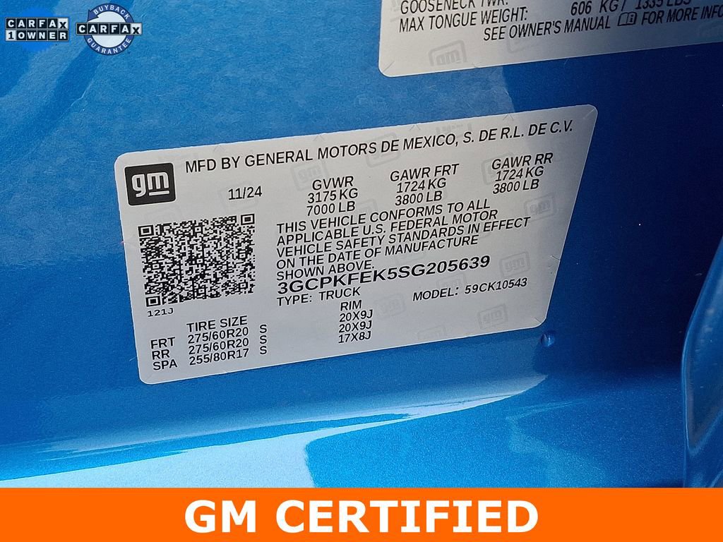 Certified 2025 Chevrolet Silverado 1500 LT Trail Boss image 28