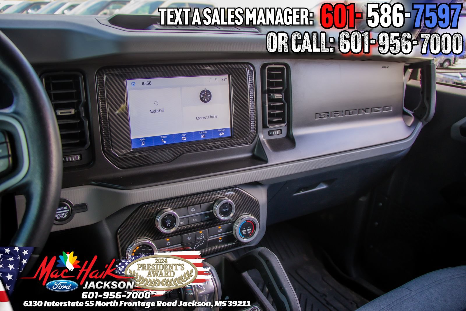 Used 2022 Ford Bronco Big Bend w/ Sasquatch Package AWD/4WD image 16