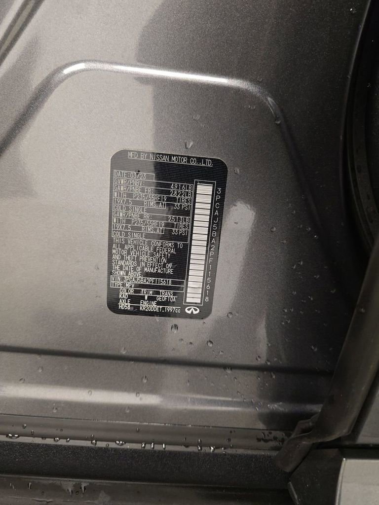 Used 2023 INFINITI QX50 Luxe FWD image 16