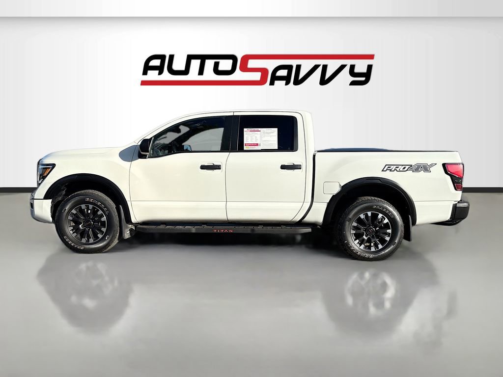 Used 2021 Nissan Titan PRO-4X w/ Off Road Protection Package image 4