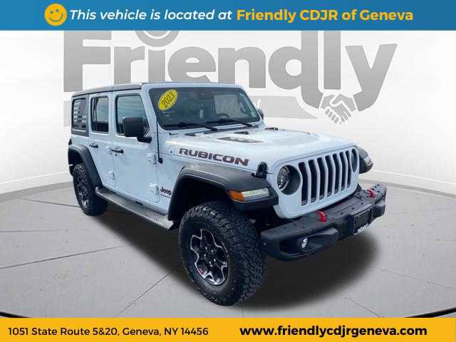 Used 2023 Jeep Wrangler Unlimited Rubicon w/ Steel Bumper Group image 3