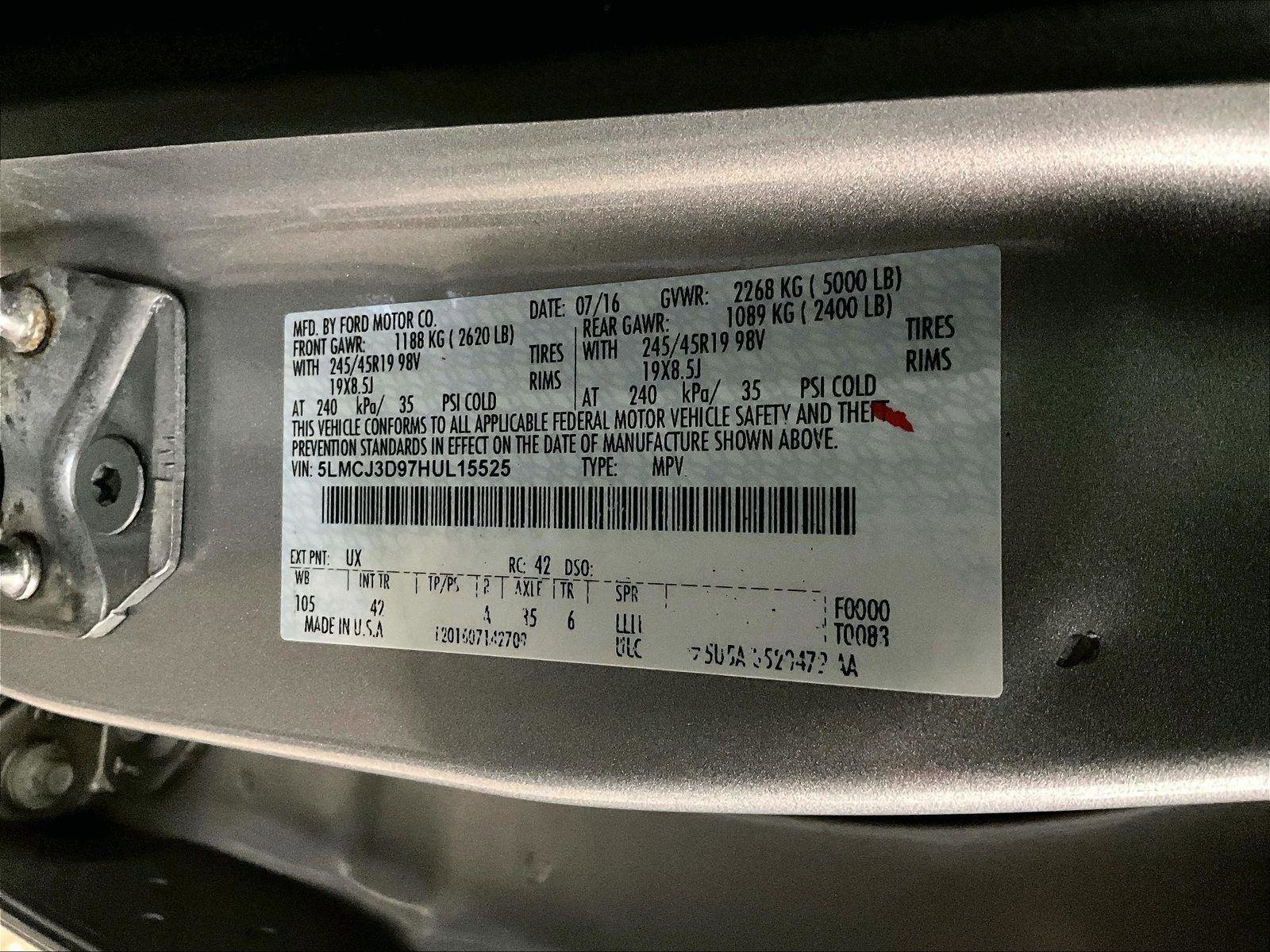 Used 2017 Lincoln MKC Reserve image 33