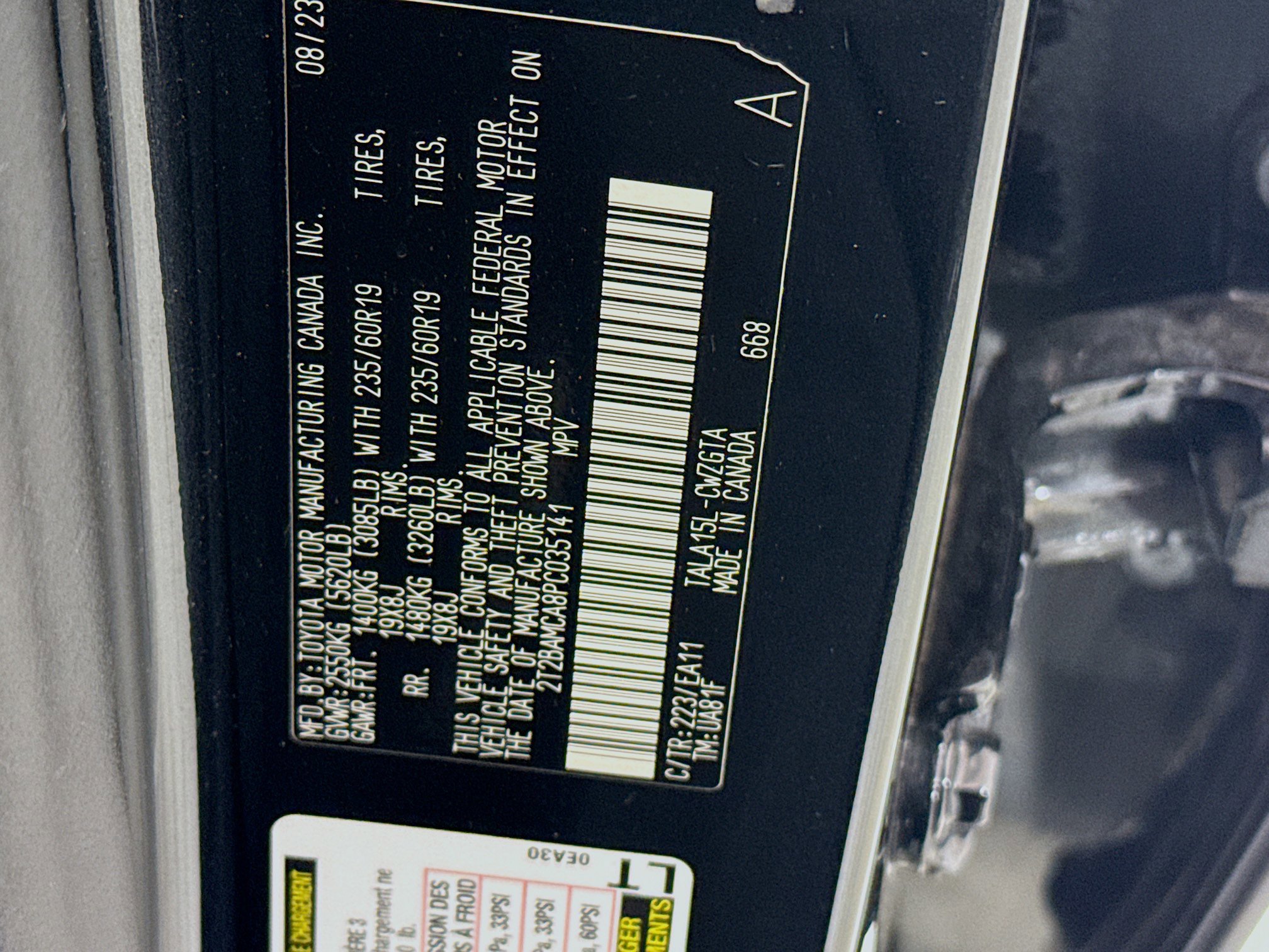 Certified 2023 Lexus RX 350 Premium w/ Cold Area Package image 30