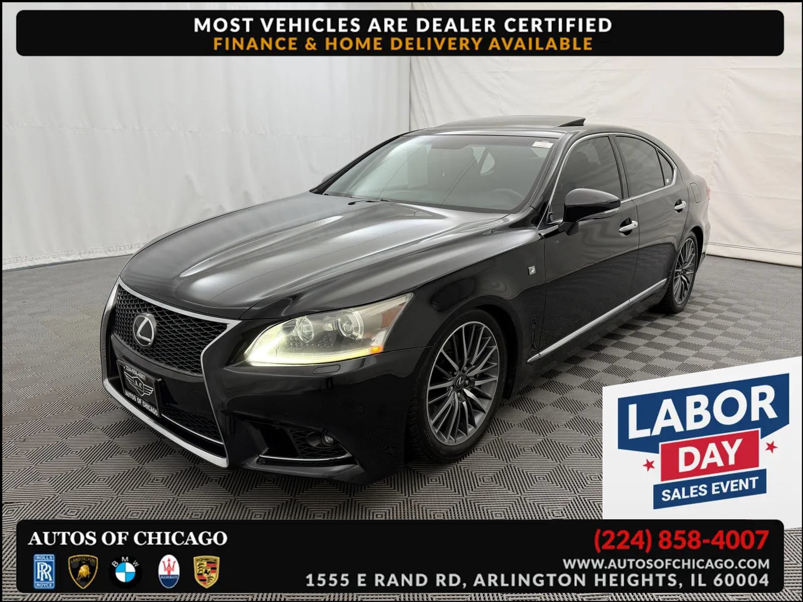 Used 2013 Lexus LS 460 AWD w/ F-Sport Pkg