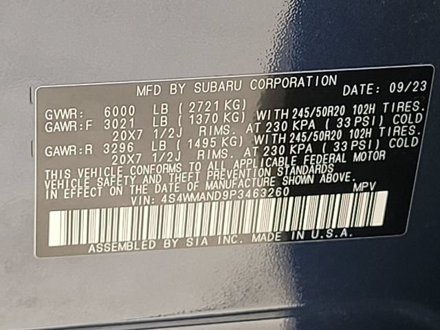 Used 2023 Subaru Ascent Limited AWD/4WD image 18