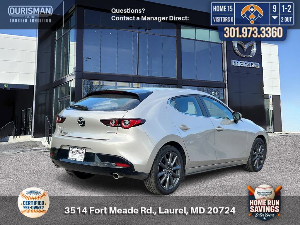 Certified 2025 MAZDA MAZDA3 s FWD image 3