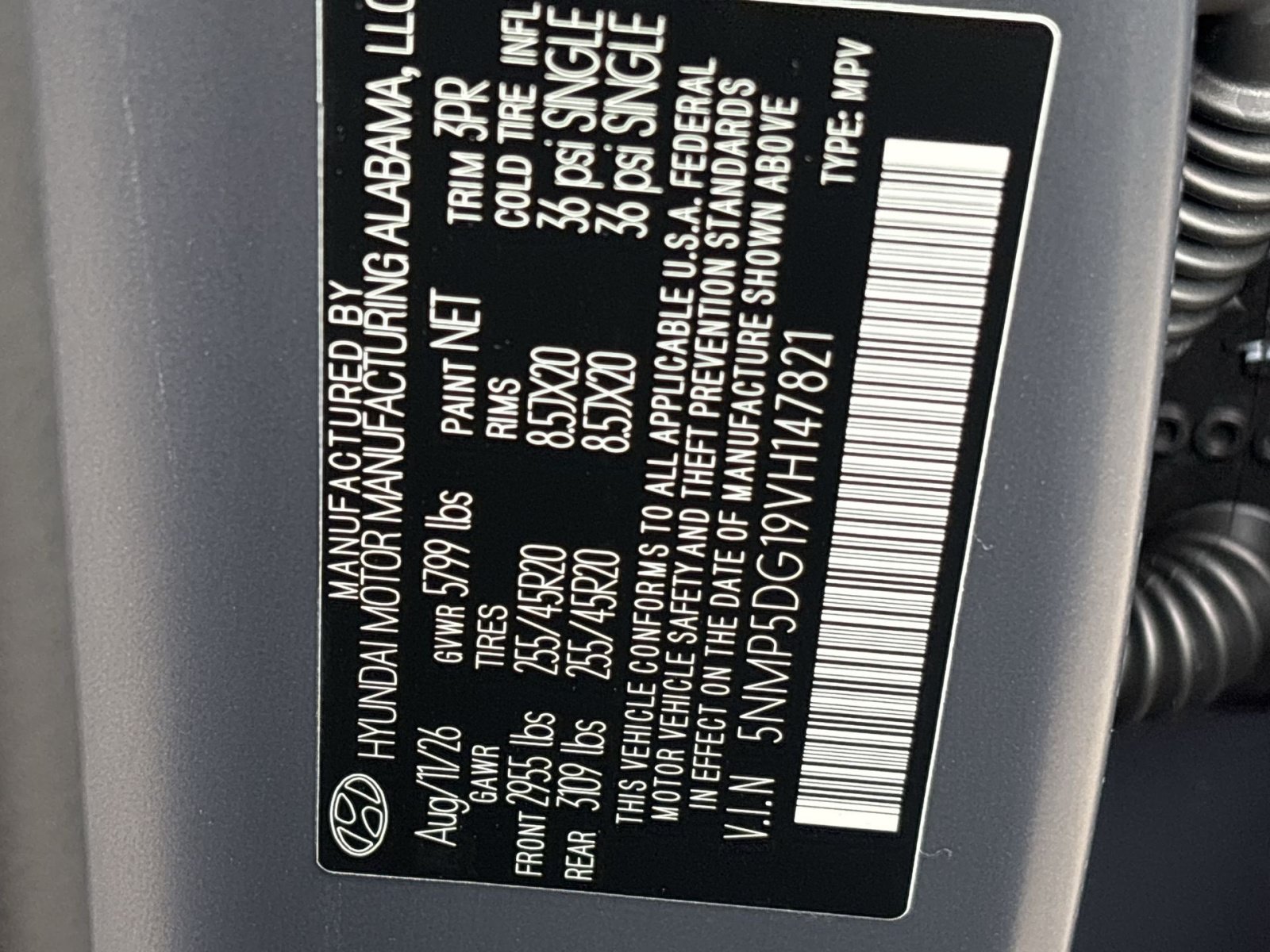 New 2027 Hyundai Santa Fe Calligraphy AWD/4WD image 30