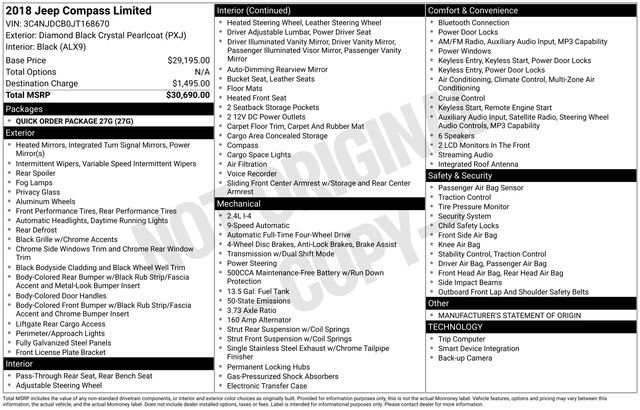 Used 2018 Jeep Compass Limited image 6