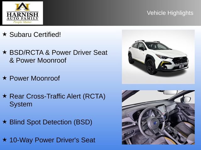 Certified 2025 Subaru Crosstrek 2.5i Sport AWD/4WD image 8