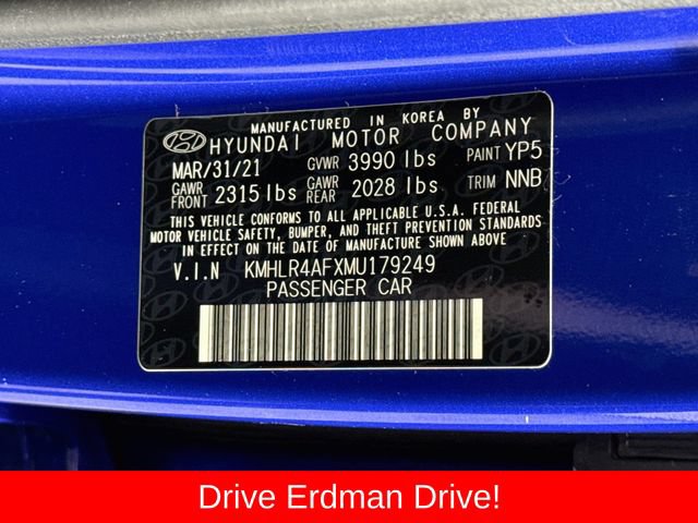 Used 2021 Hyundai Elantra N Line w/ Cargo Package FWD image 32