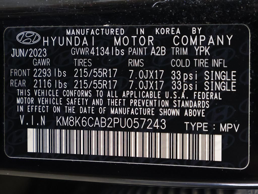 Used 2023 Hyundai Kona SEL w/ Cargo Package AWD/4WD image 40