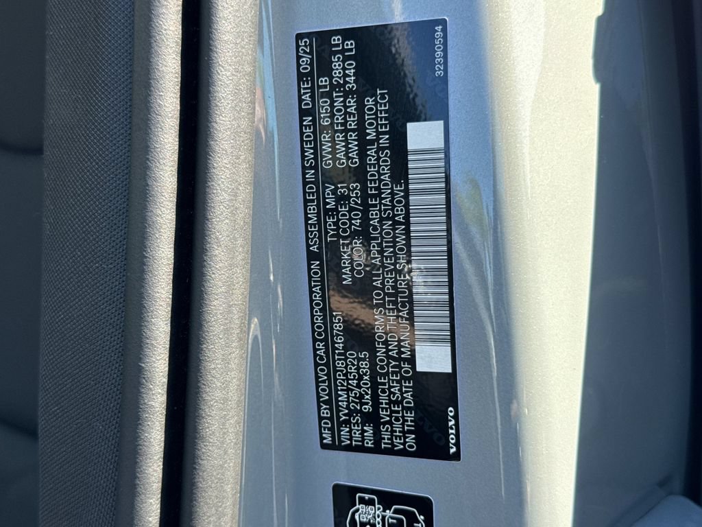 New 2026 Volvo XC90 B5 Core AWD/4WD image 29