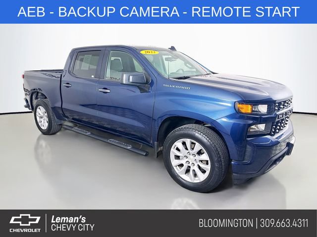 Used 2022 Chevrolet Silverado 1500 Custom w/ Safety Confidence Package