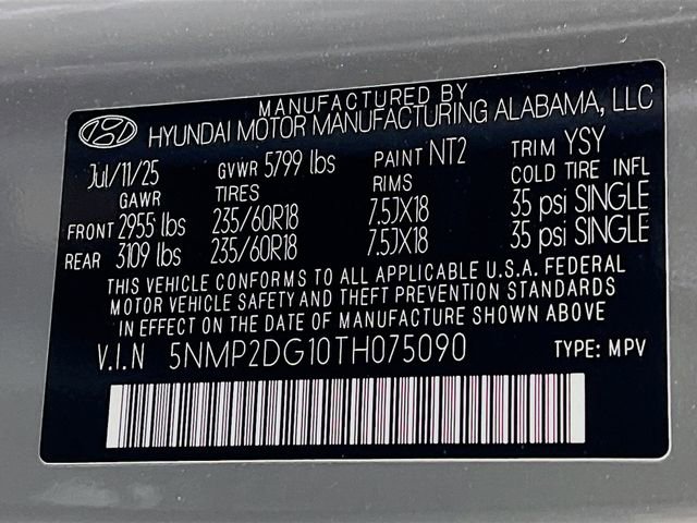 Used 2026 Hyundai Santa Fe SEL AWD/4WD image 12
