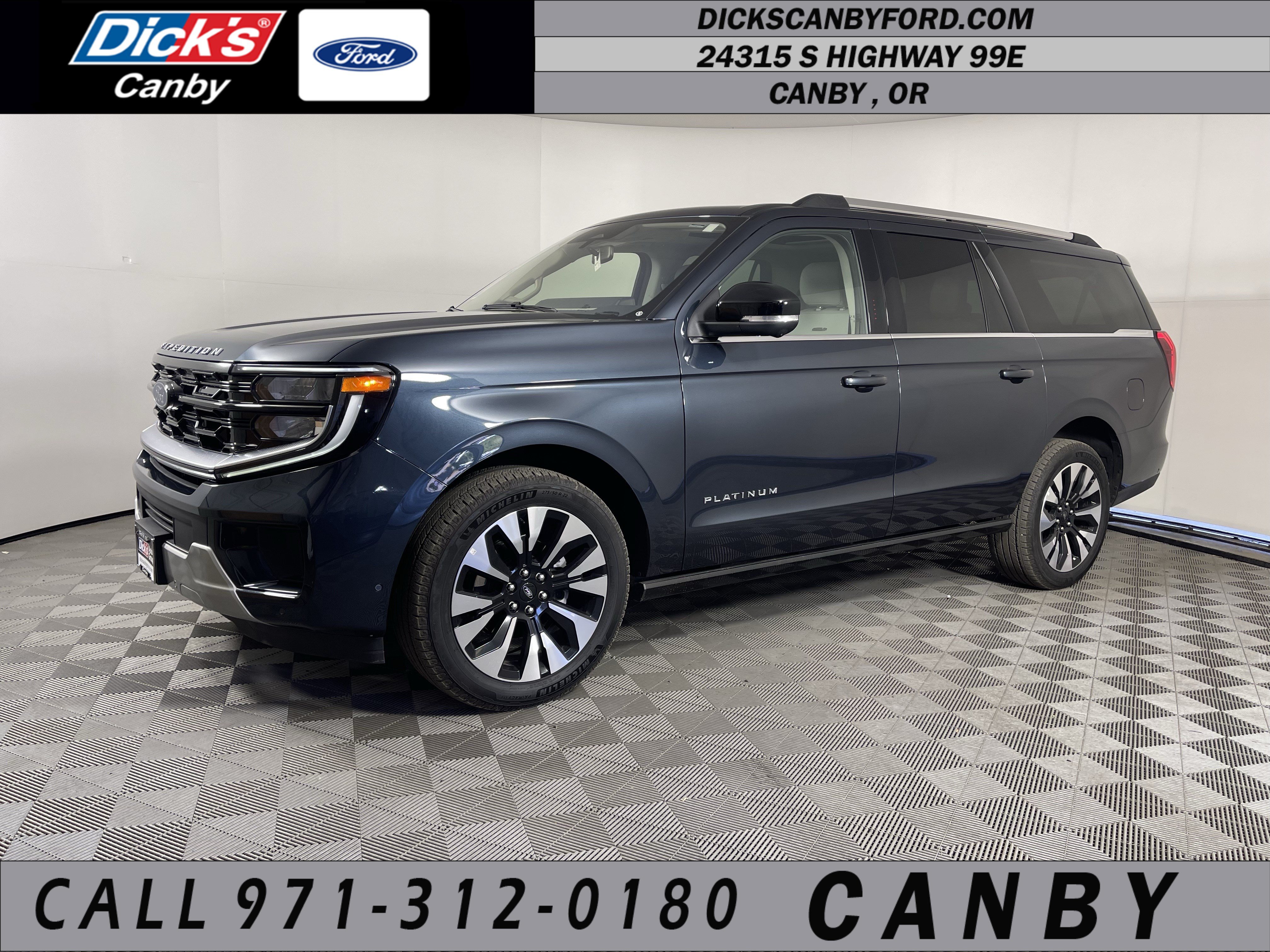 Certified 2025 Ford Expedition Max Platinum w/ Driver's Package AWD/4WD image 1