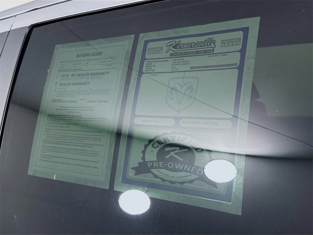 Used 2020 RAM 3500 Limited image 37