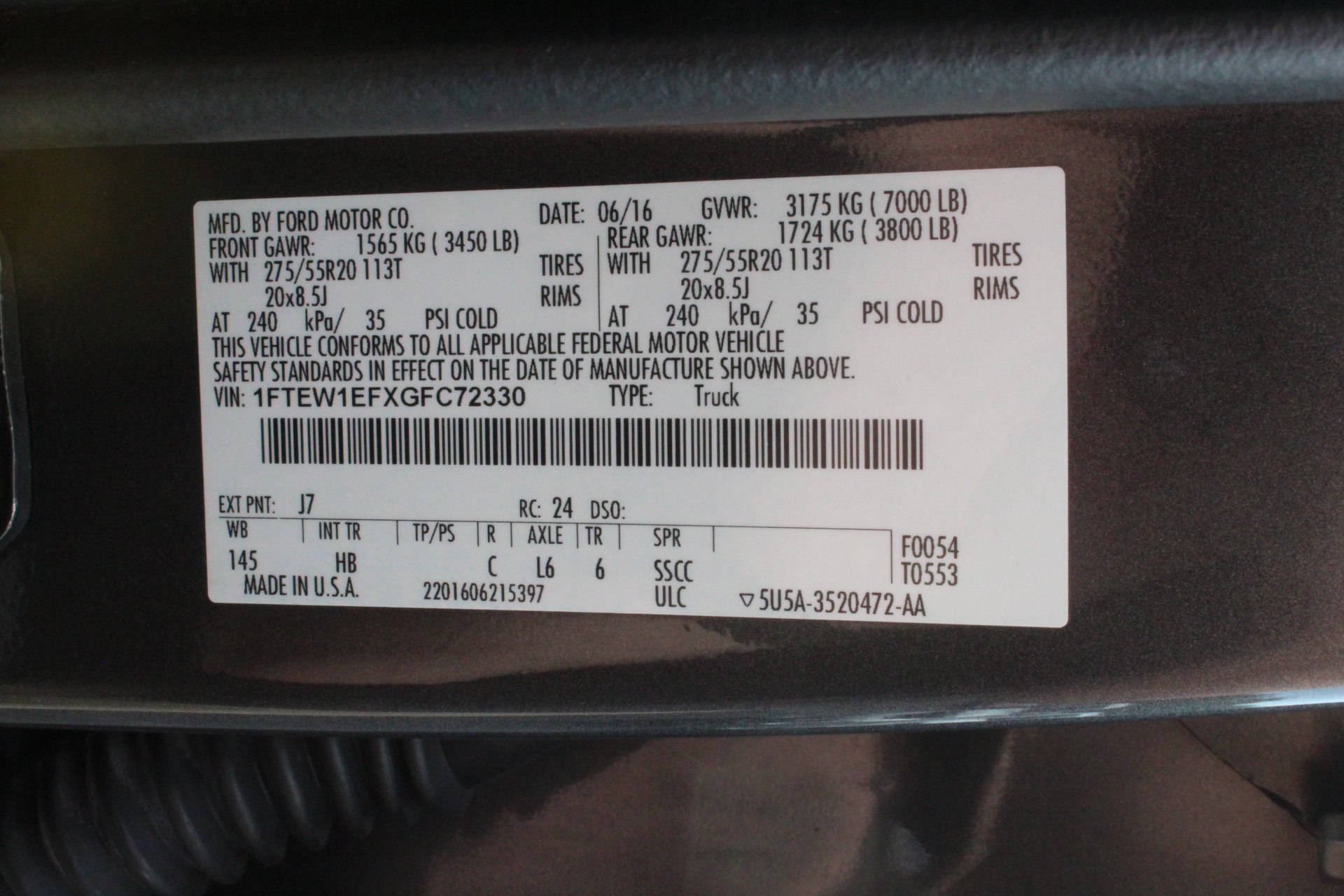 Used 2016 Ford F150 Lariat AWD/4WD image 37