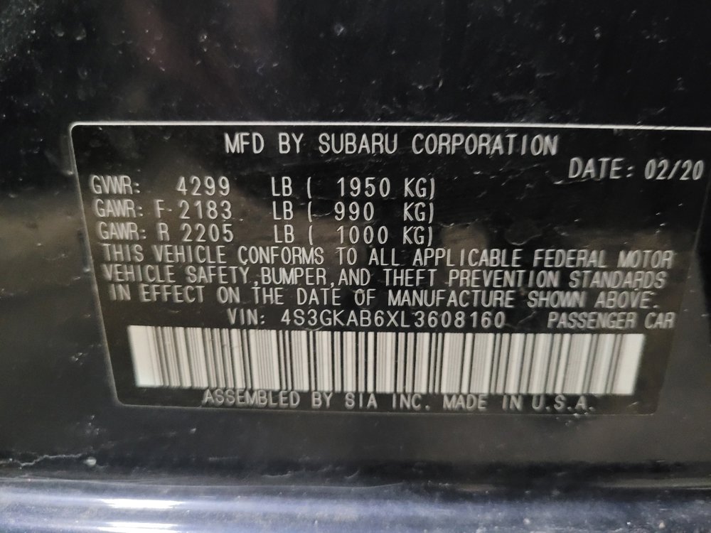 Used 2020 Subaru Impreza 2.0i image 33