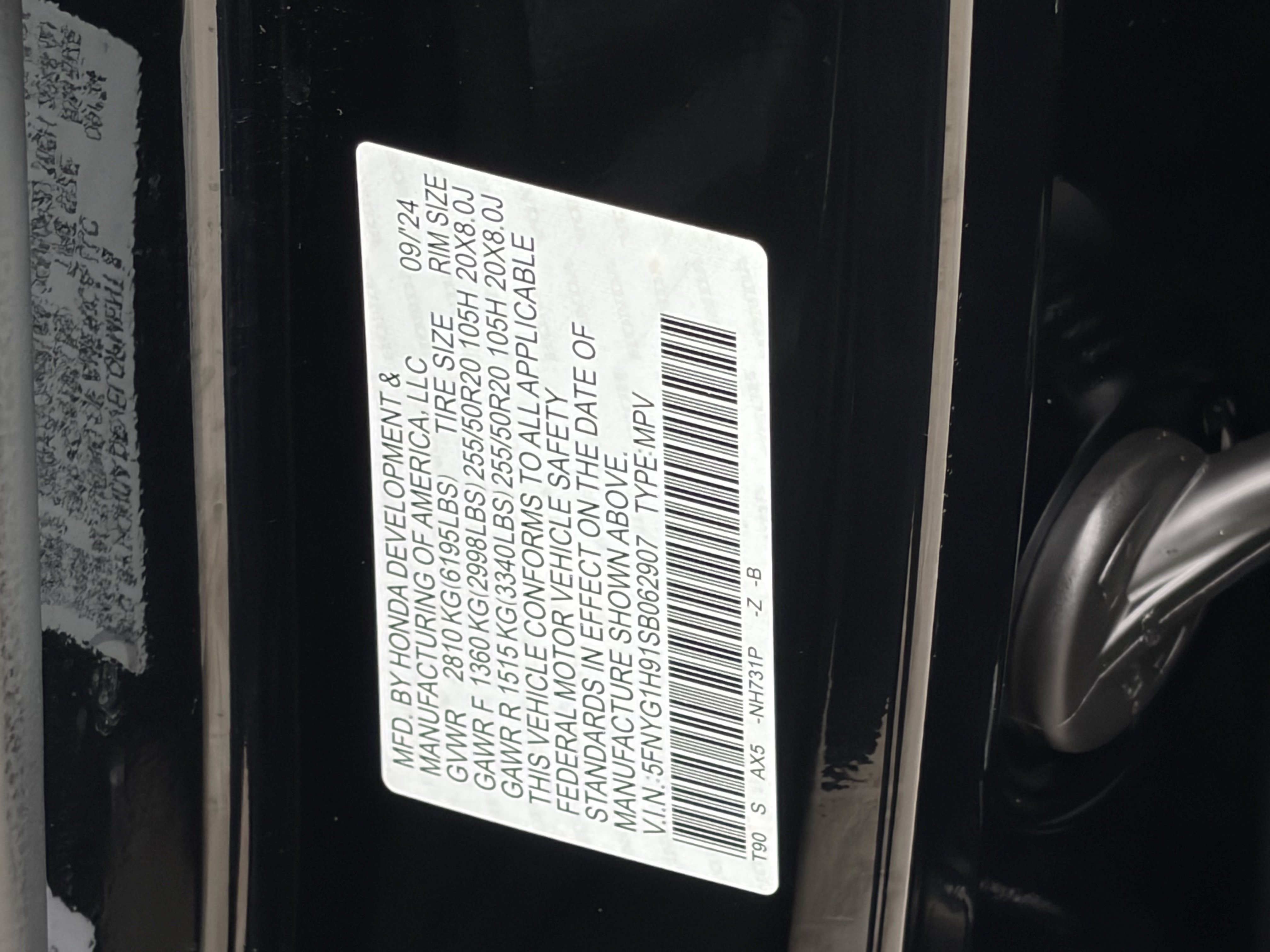 Used 2025 Honda Pilot Black Edition image 33