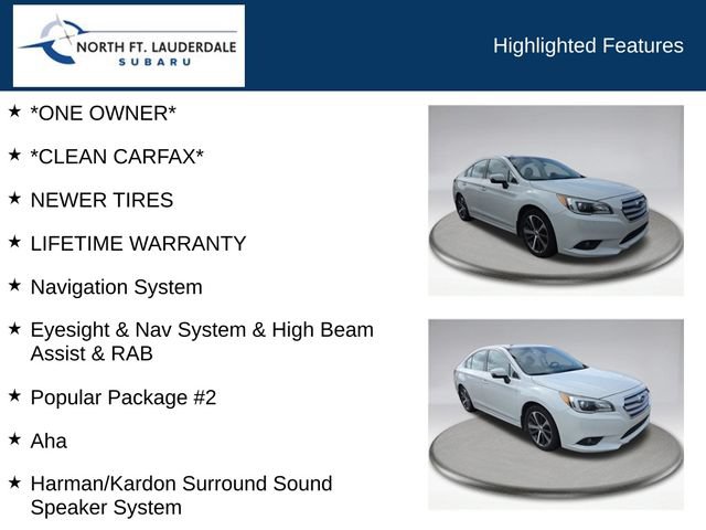 Used 2017 Subaru Legacy 3.6R Limited AWD/4WD image 7