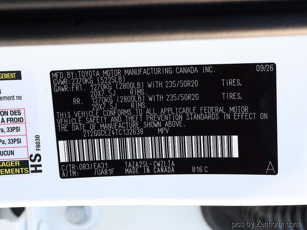 New 2026 Lexus NX 350 AWD w/ Accessory Package (2T) image 27