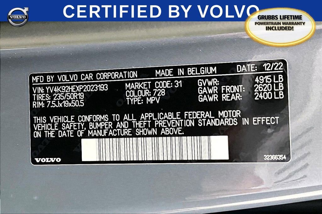 Used 2023 Volvo XC40 B4 Plus w/ Driver Assist Package image 42