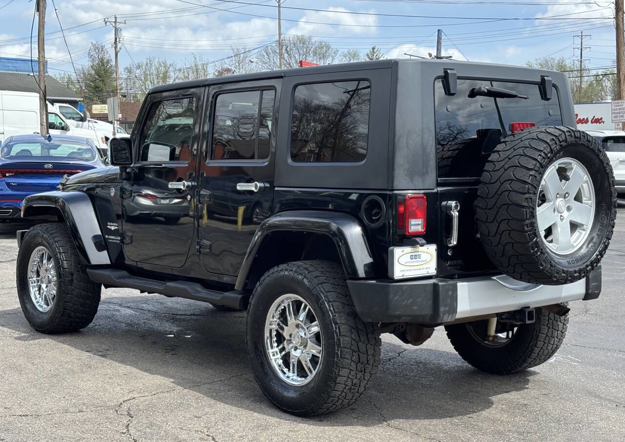 Used 2008 Jeep Wrangler Unlimited Sahara w/ Trailer Tow Group AWD/4WD image 7