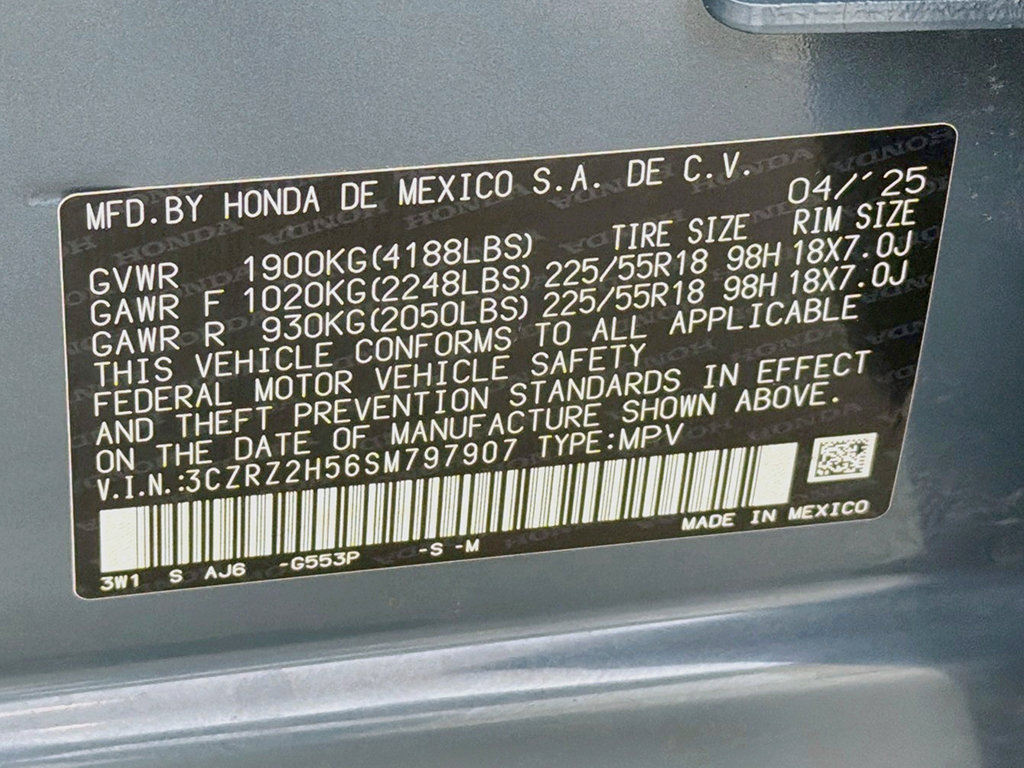 Used 2025 Honda HR-V Sport image 37