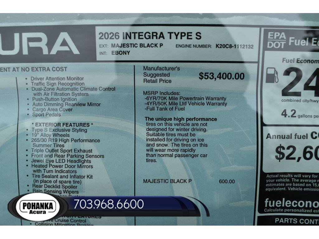 New 2026 Acura Integra Type S FWD image 34