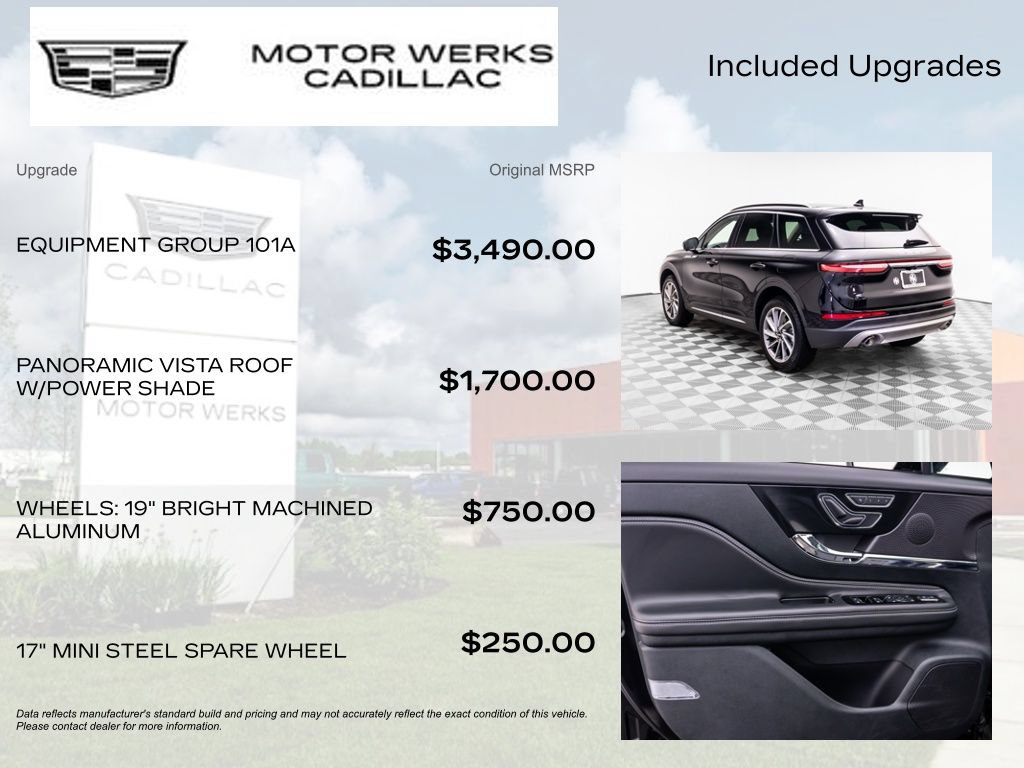 Used 2025 Lincoln Corsair AWD w/ Equipment Group 101A image 8