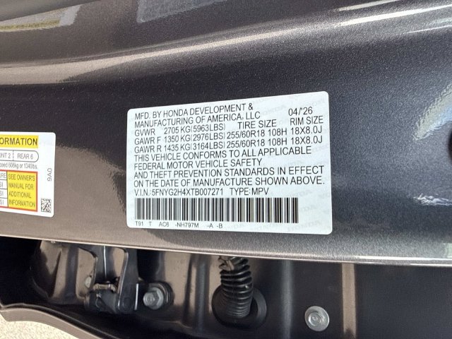 Certified 2026 Honda Pilot EX-L image 25