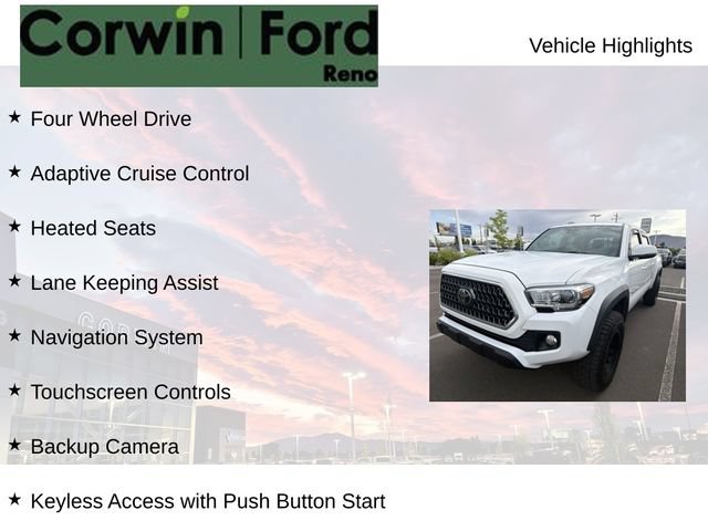 Used 2018 Toyota Tacoma TRD Off-Road w/ Technology Package AWD/4WD image 8