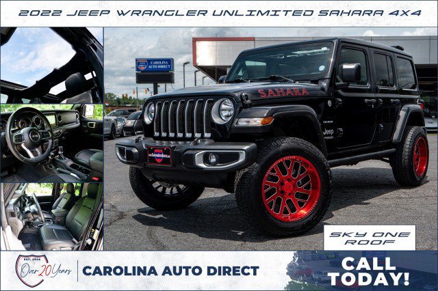 Used 2022 Jeep Wrangler Unlimited Sahara w/ Cold Weather Group