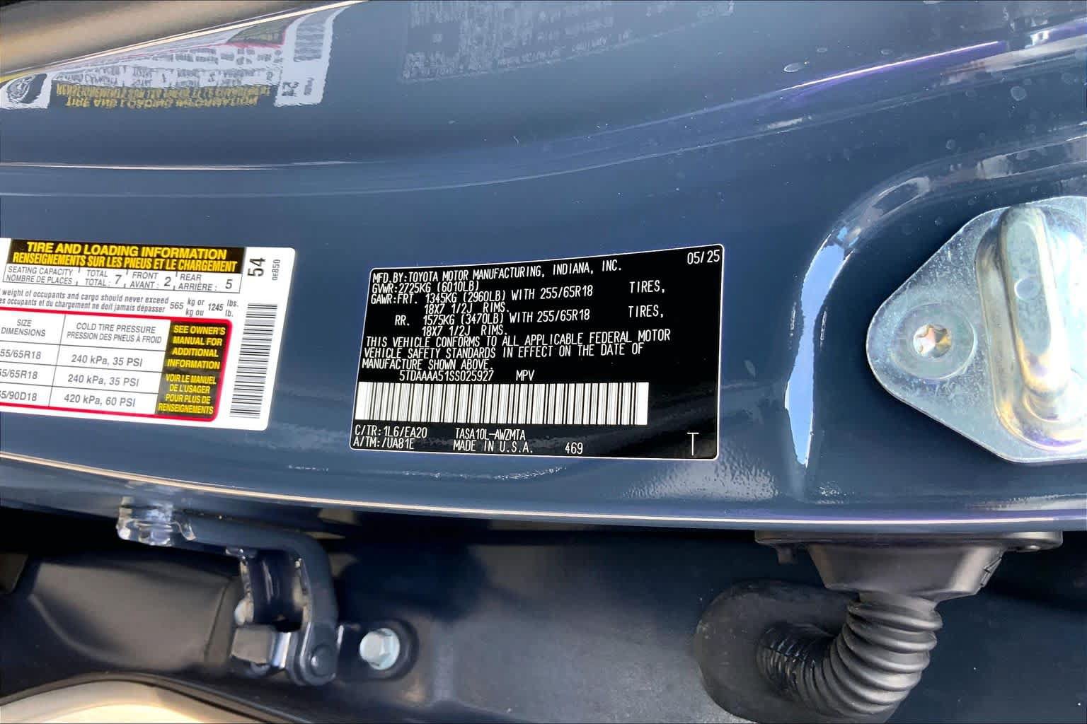 Used 2025 Toyota Grand Highlander FWD image 34