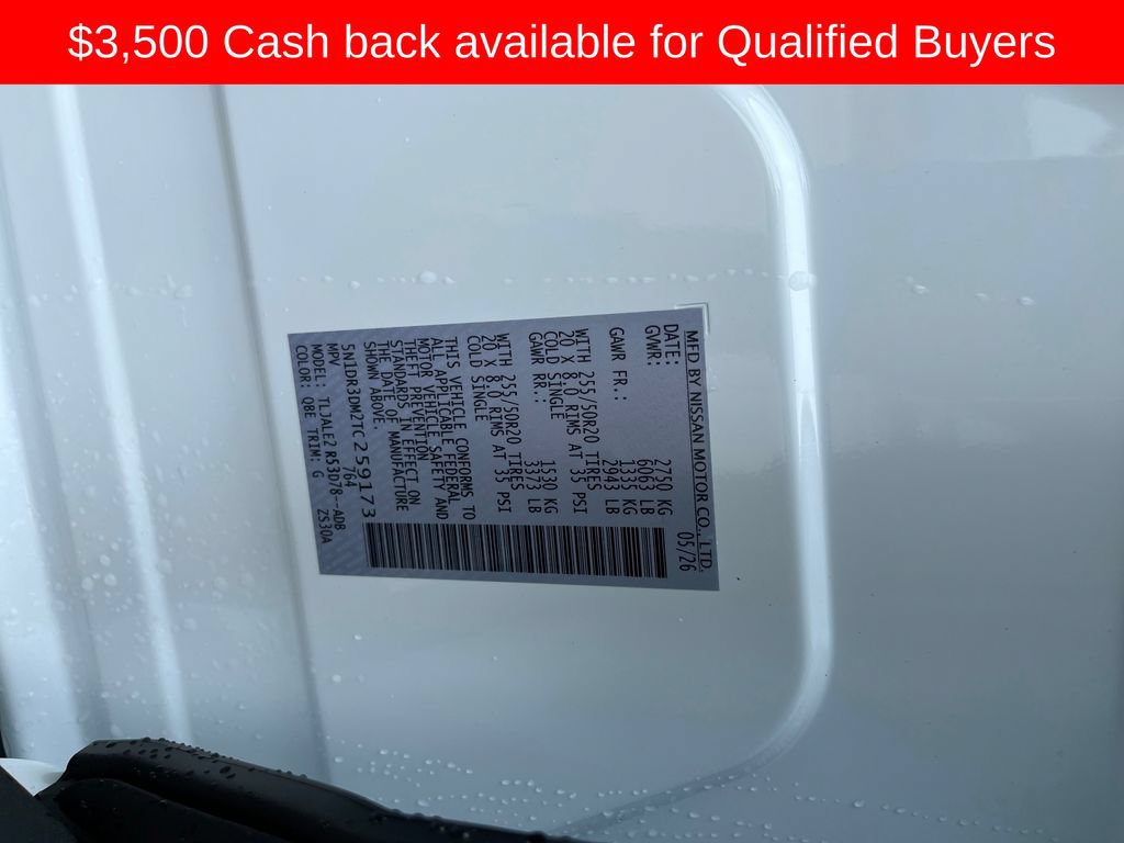 New 2026 Nissan Pathfinder Platinum w/ Cargo Package FWD image 33