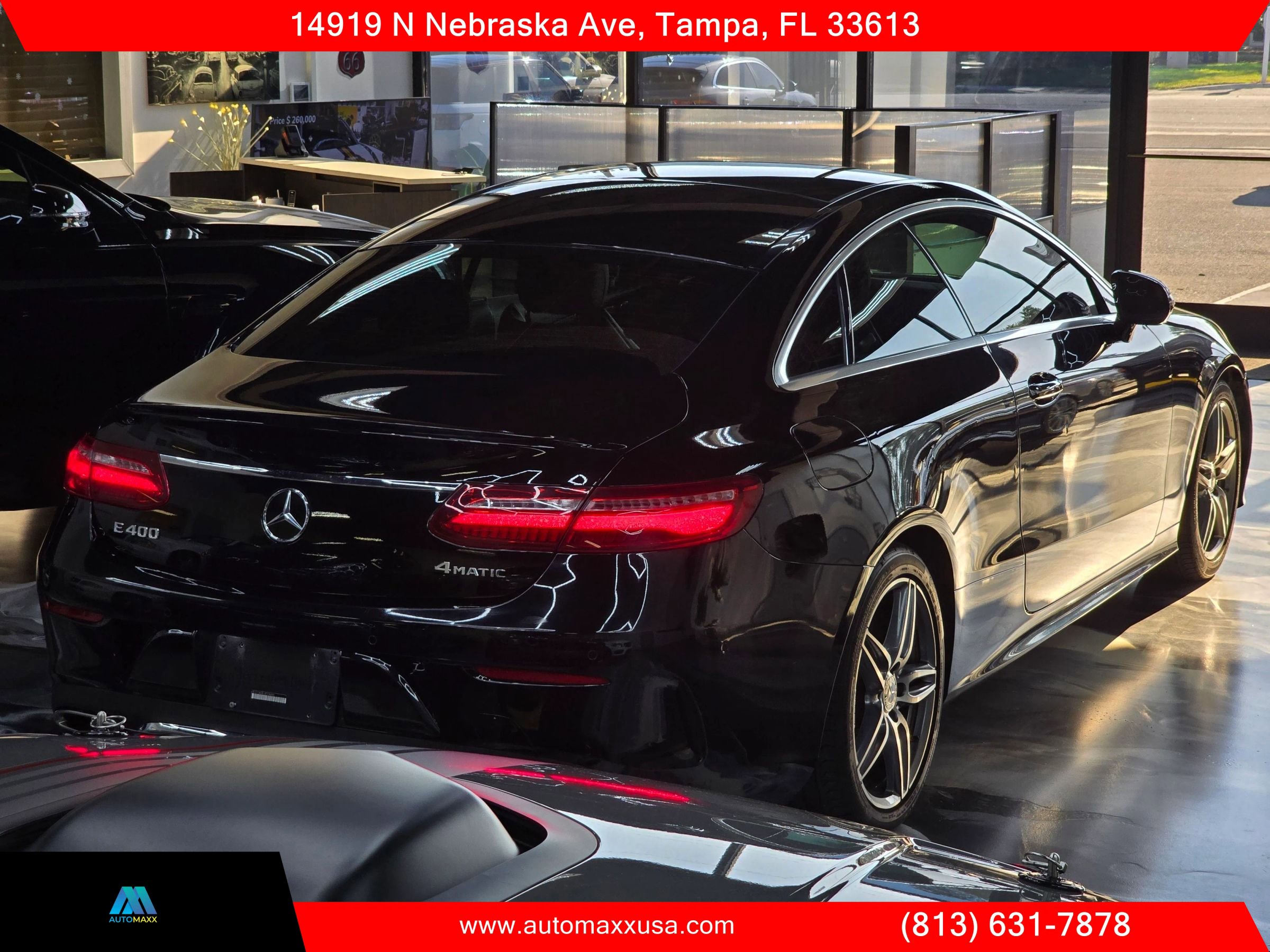 Used 2018 Mercedes-Benz E 400 4MATIC Coupe w/ Premium 1 Package image 12