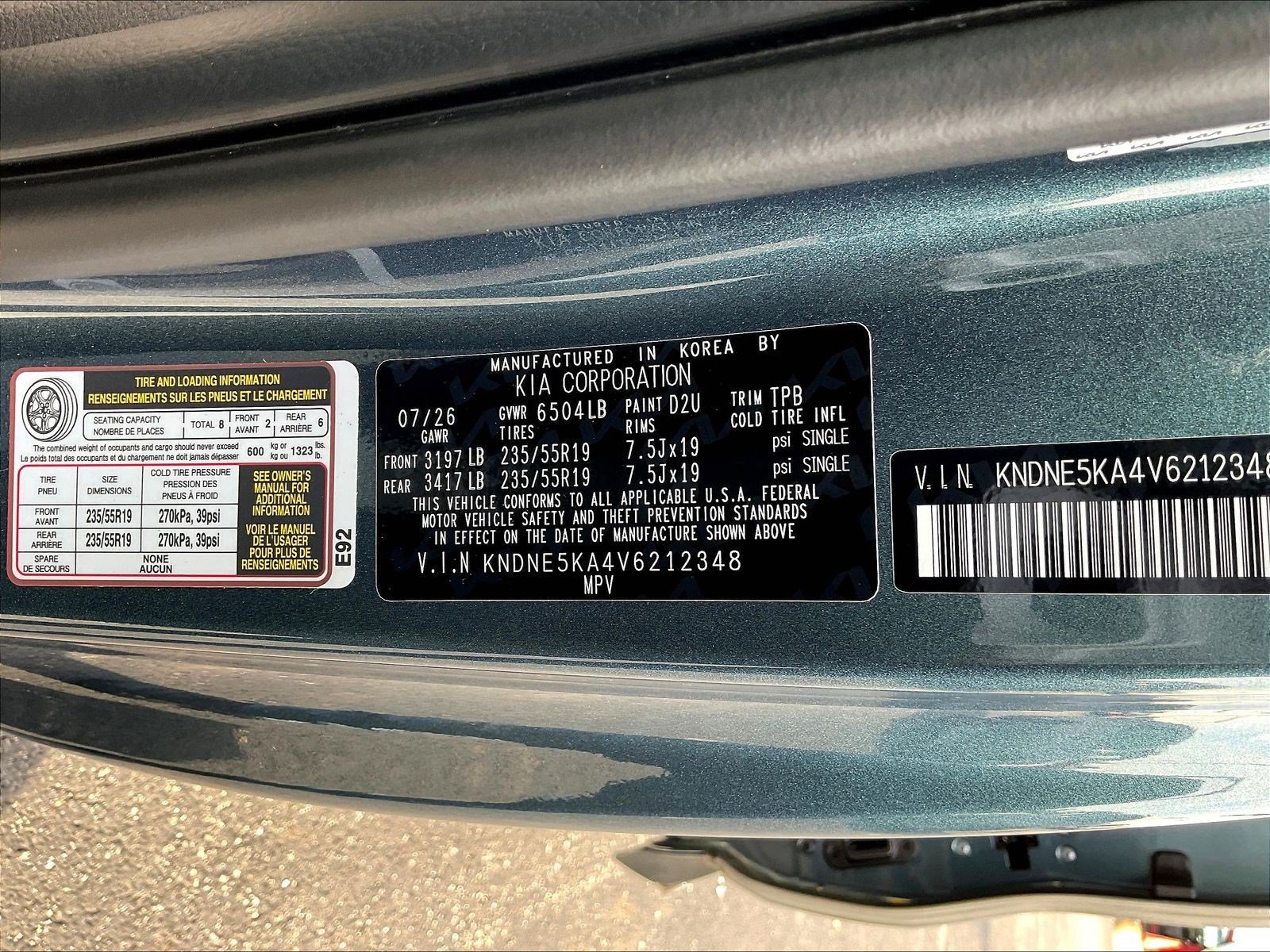 New 2027 Kia Carnival Hybrid FWD image 22