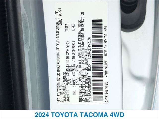 Used 2024 Toyota Tacoma SR5 AWD/4WD image 26