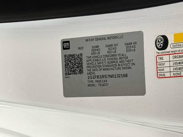 Used 2022 Chevrolet Camaro LT w/ Redline Edition RWD image 31